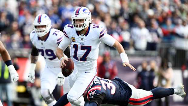 josh allen patriots 33